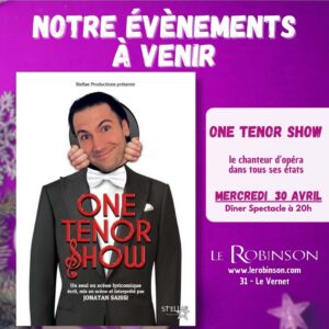 Post Spectacle "One Tenor Show"