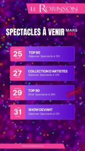 Story calendrier Mars